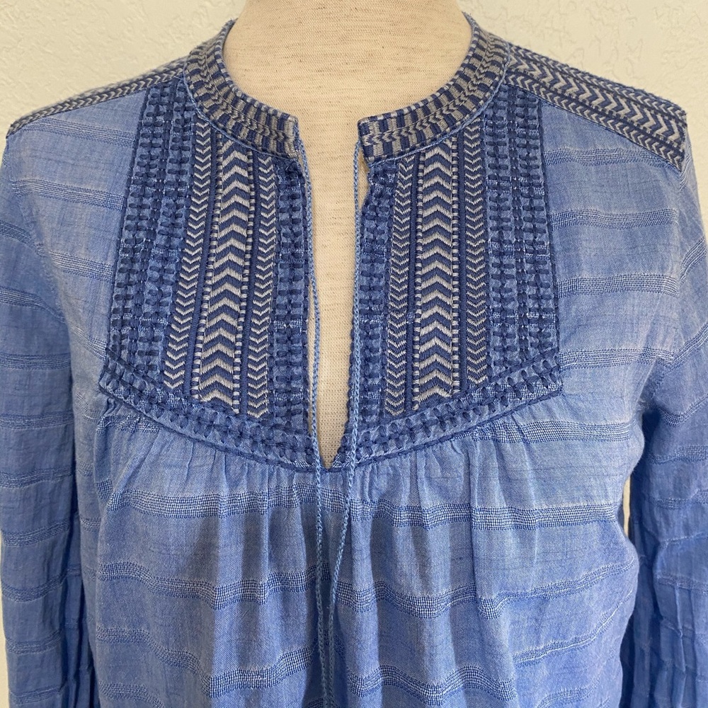 J.Crew l light blue top